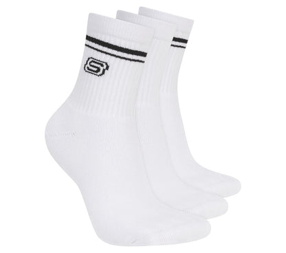 3 Pack Women's Low Crew Varsity Socks | Skechers Women